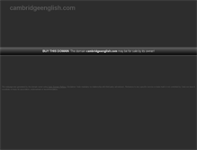 Tablet Screenshot of cambridgeenglish.com